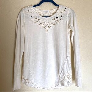 Cut out long sleeve